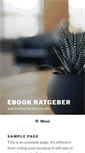 Mobile Screenshot of ebook-ratgebernet.de